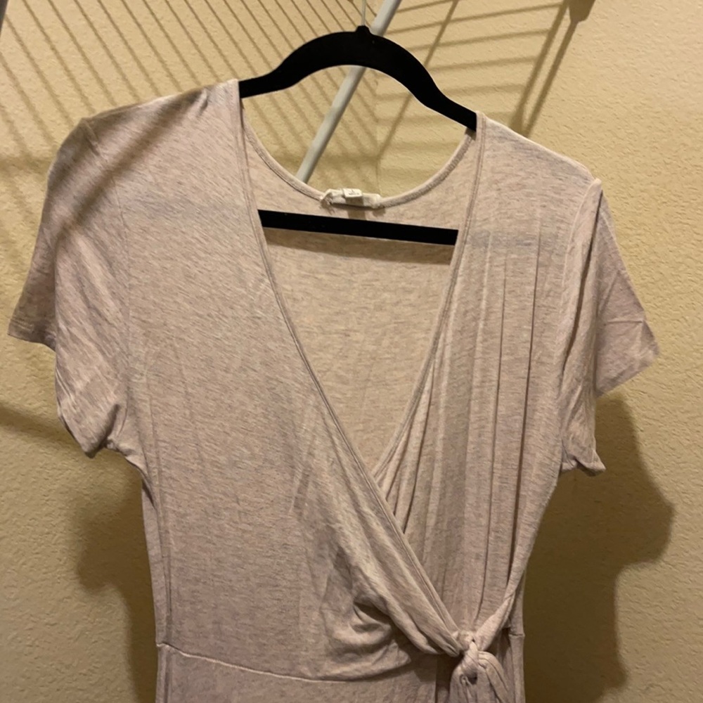 Faux wrap dress Size large